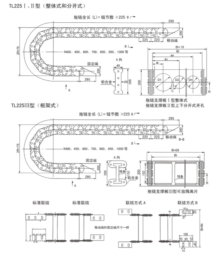 钢制拖链